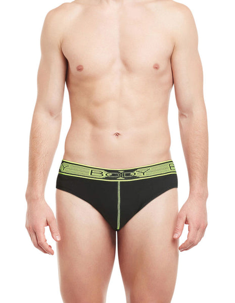 BodyX Solid Briefs-Pack of 2-BX17B-Steel Grey