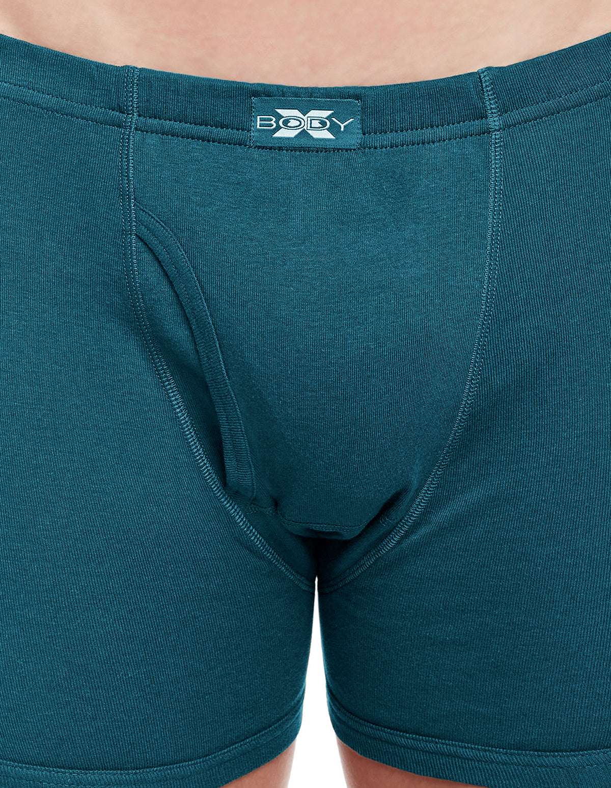 BodyX Solid Trunks-Pack of 2-BX19T-BurgundyTeal