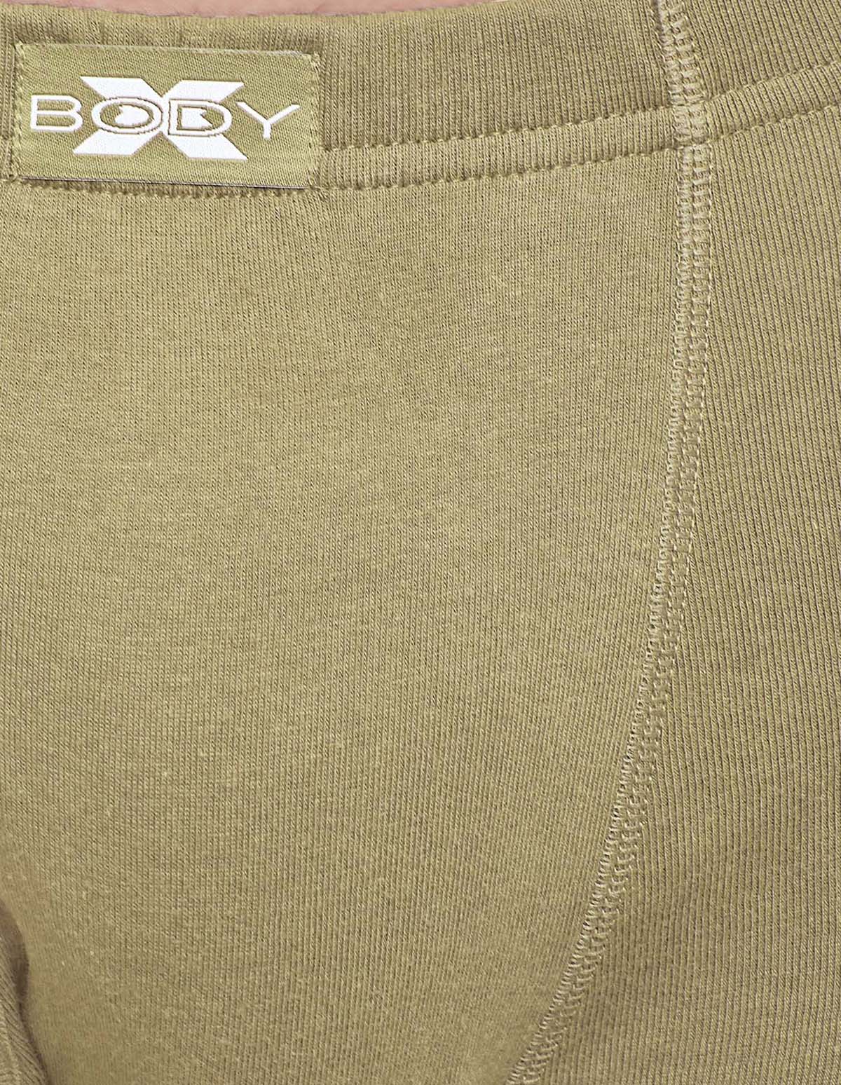 BodyX Solid Trunks-Pack of 2-BX19T-Camel