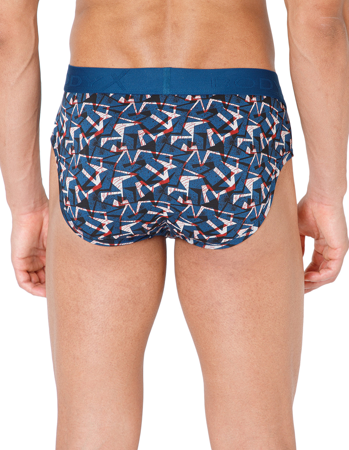 BodyX Men Printed Brief-BX201B-P1-ASSORTED