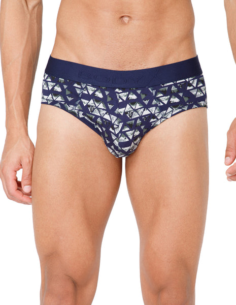 BodyX Men Printed Brief-BX201B-P2-ASSORTED