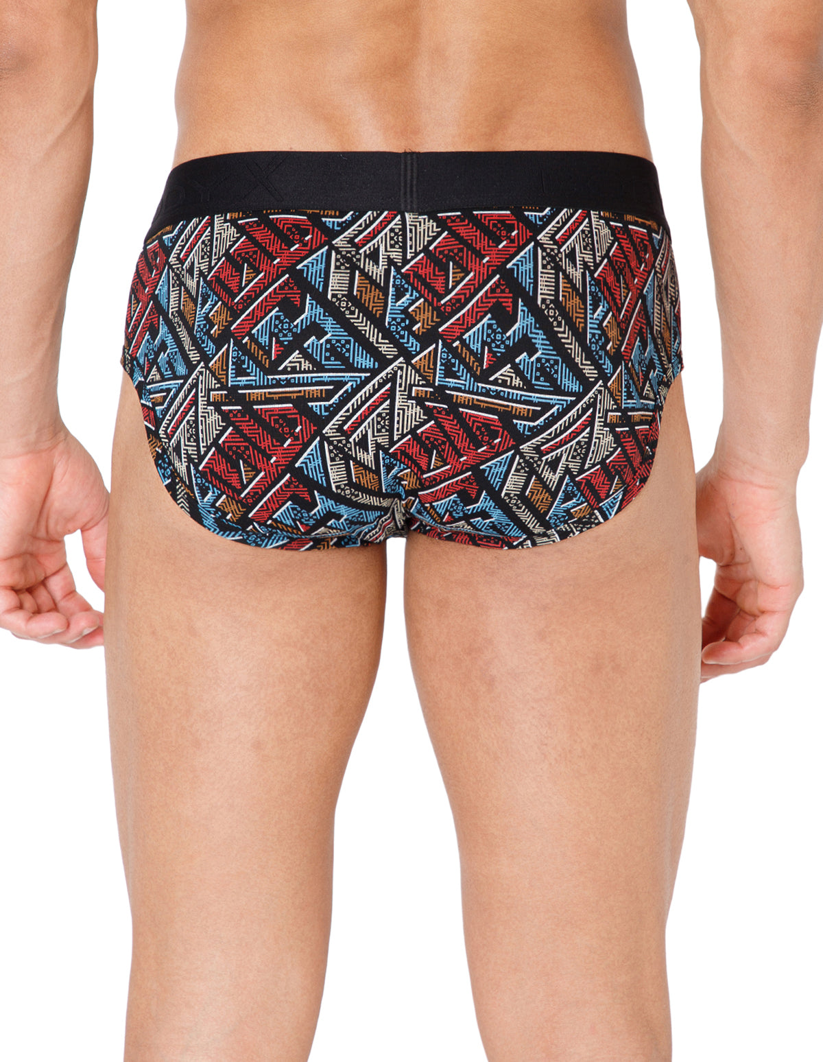 BodyX Men Printed Brief-BX201B-P3-ASSORTED