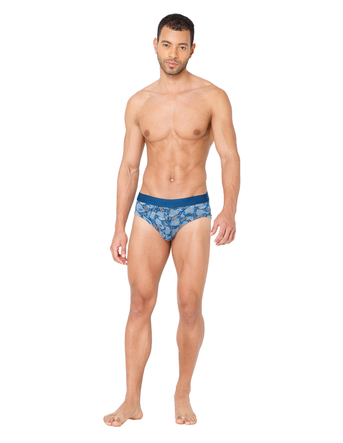 BodyX Men Printed Brief-BX201B-P4-ASSORTED