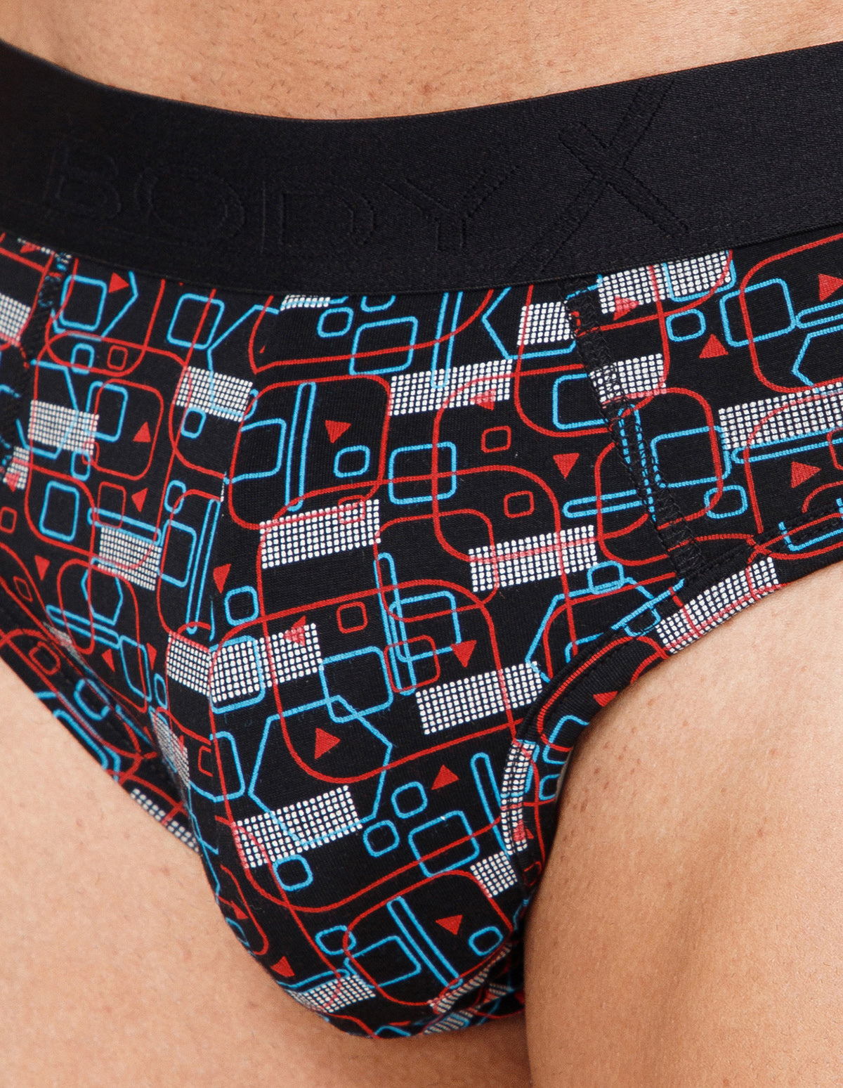 BodyX Men Printed Brief-BX201B-P5-ASSORTED