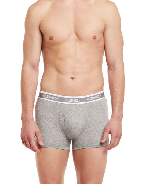 BodyX Solid Trunks-BX20T-Grey Melange