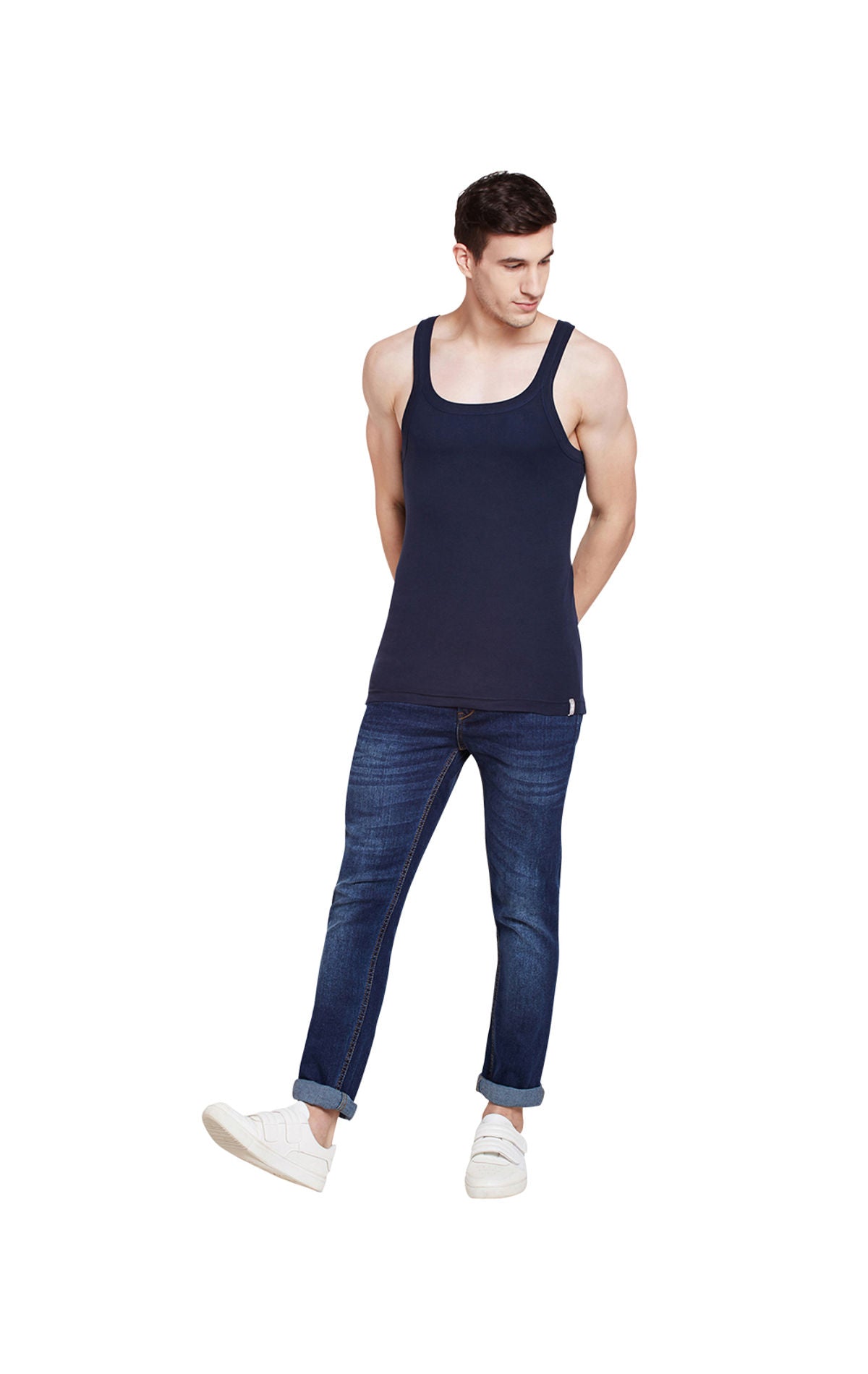 BodyX Sports Vests-BX211 Navy