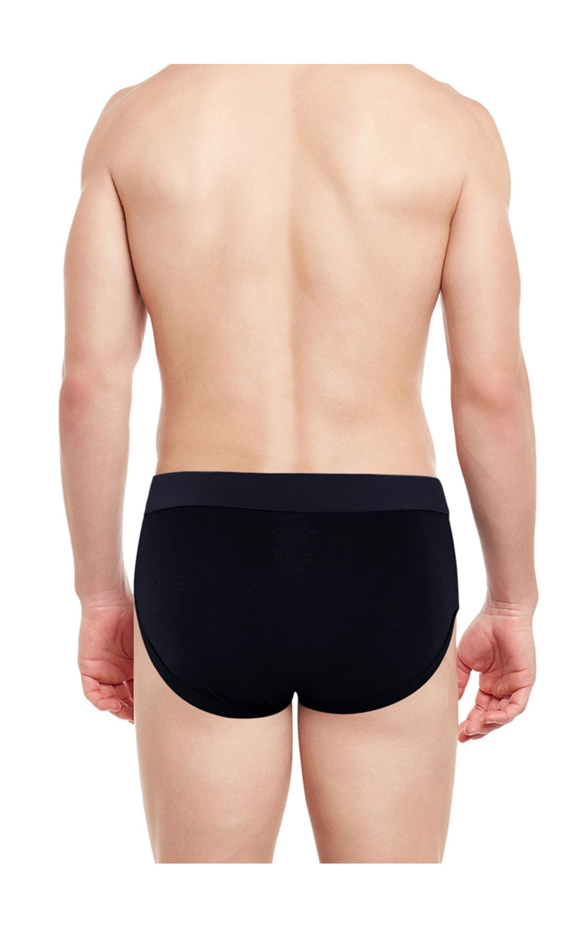 BodyX Elaganza Solid Briefs Pack of 5 -BX40B-Assorted