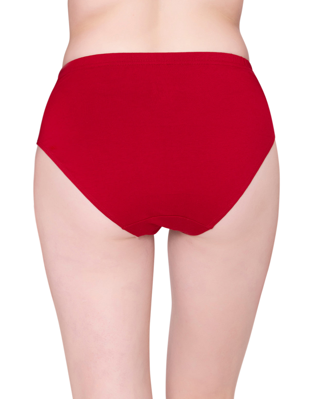 BodyX womens combed cotton spandex multi solid brief premium brief BX507-pack of 3