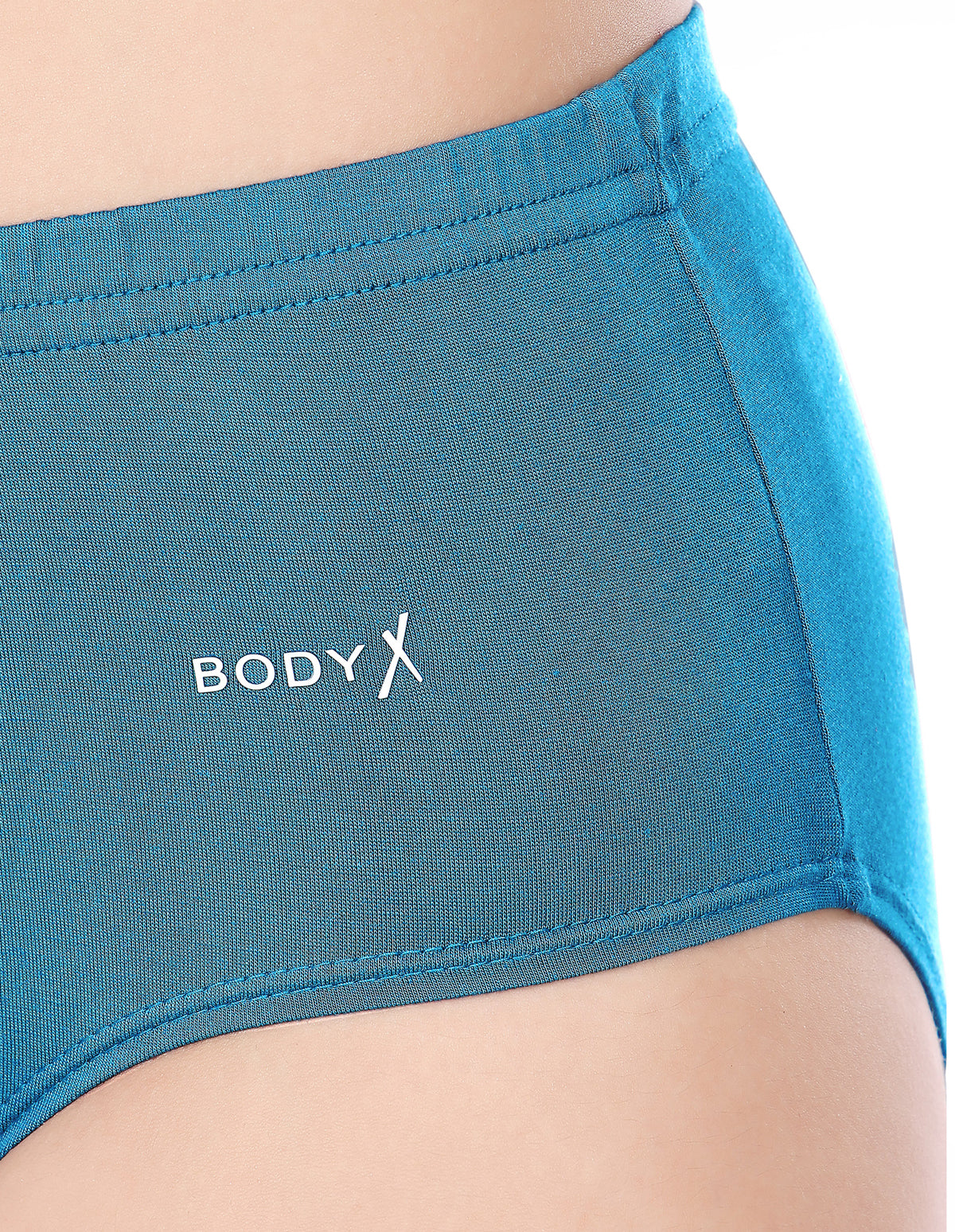 BodyX Womens Combed Cotton Spandex Assorted Premium Panty BX523D-Pack Of 3