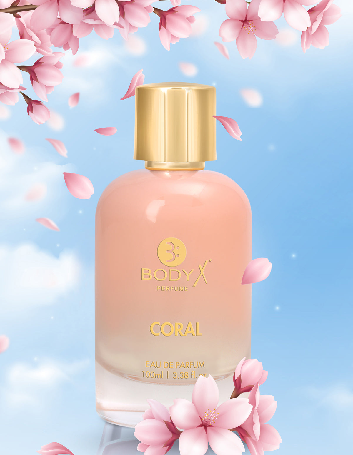 BodyX Unisex Perfume CORAL EDP 100ML