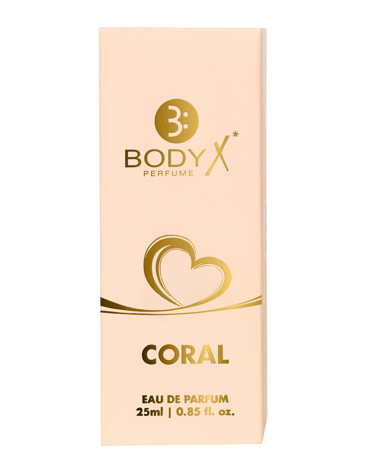 BodyX Coral Eau De Parfum for Women Long-Lasting Feminine Fragrance-25ml