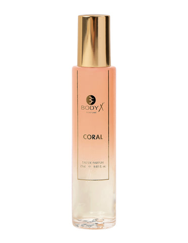 BodyX Unisex Perfume CORAL EDP 25ML + TANZA EDP 25 ML- SET OF 2