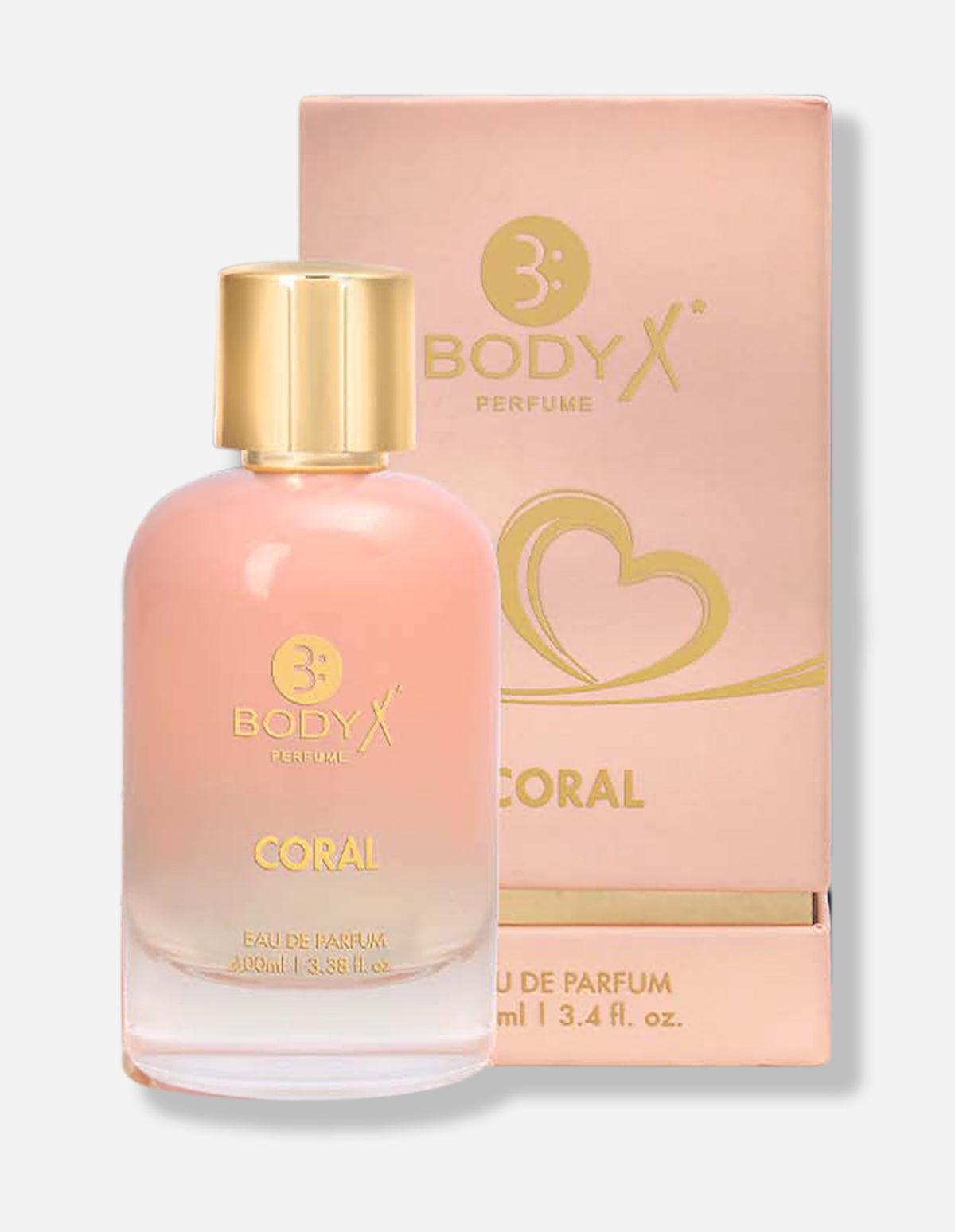 BodyX Coral Eau De Parfum for Women – 100ml Long-Lasting Feminine Fragrance