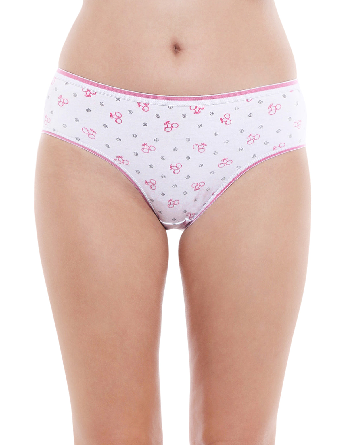 Pack of 3Bodycare Assorted Premium Cotton Printed Panties-200-D