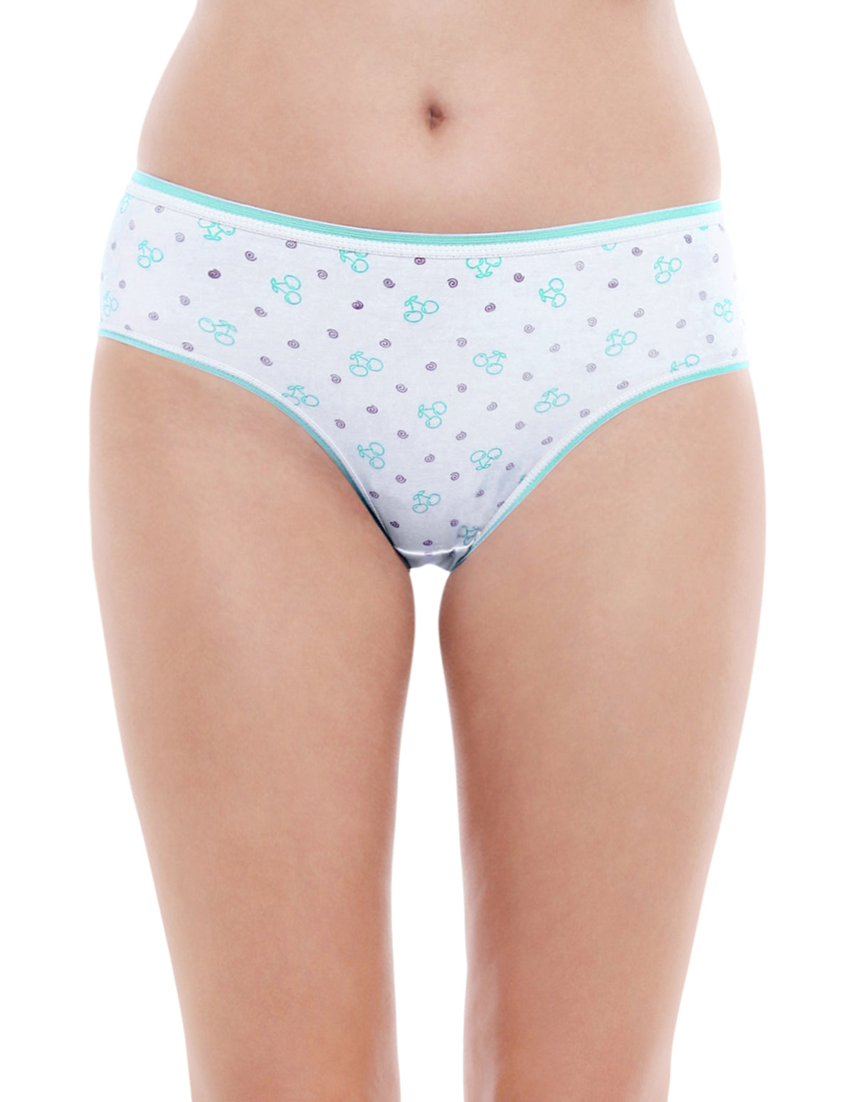 Pack of 3Bodycare Assorted Premium Cotton Printed Panties-200-D