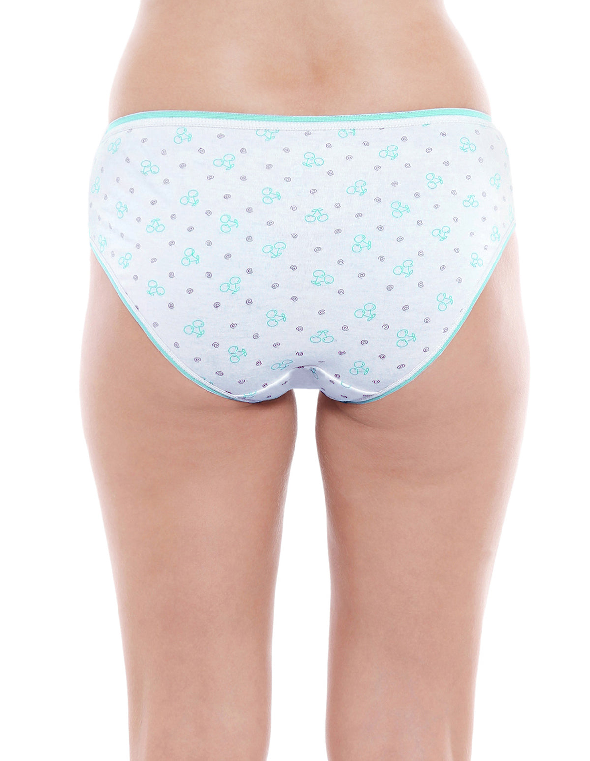 Pack of 3Bodycare Assorted Premium Cotton Printed Panties-200-D