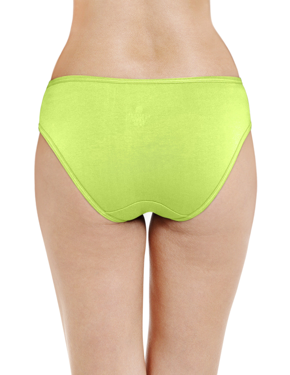 Bodycare Pack of 3 Assorted Cotton Solid Bikini Brief-34C