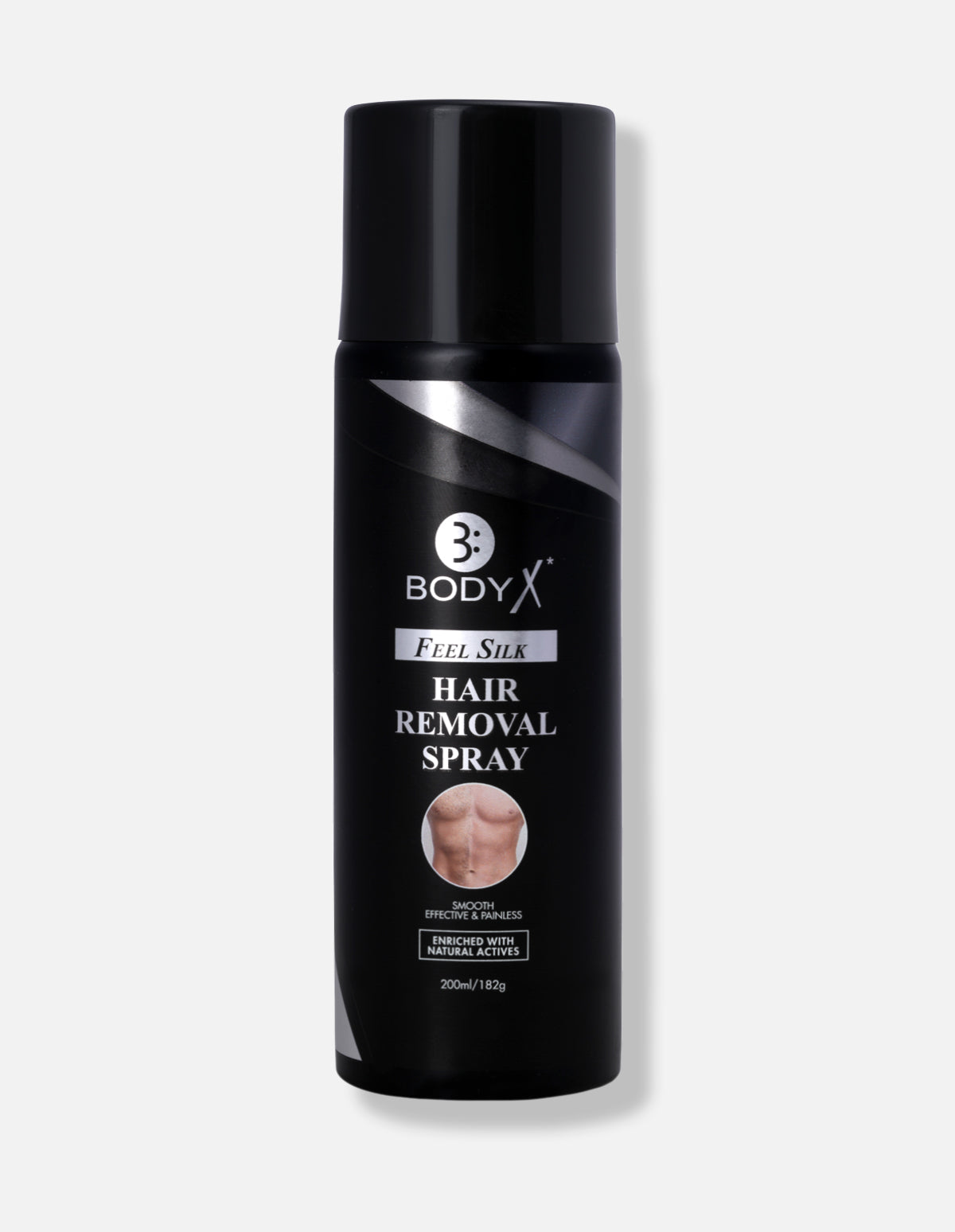 BodyX Men Hair Remover Spray FEEL SILK HRS- MALE 200ML