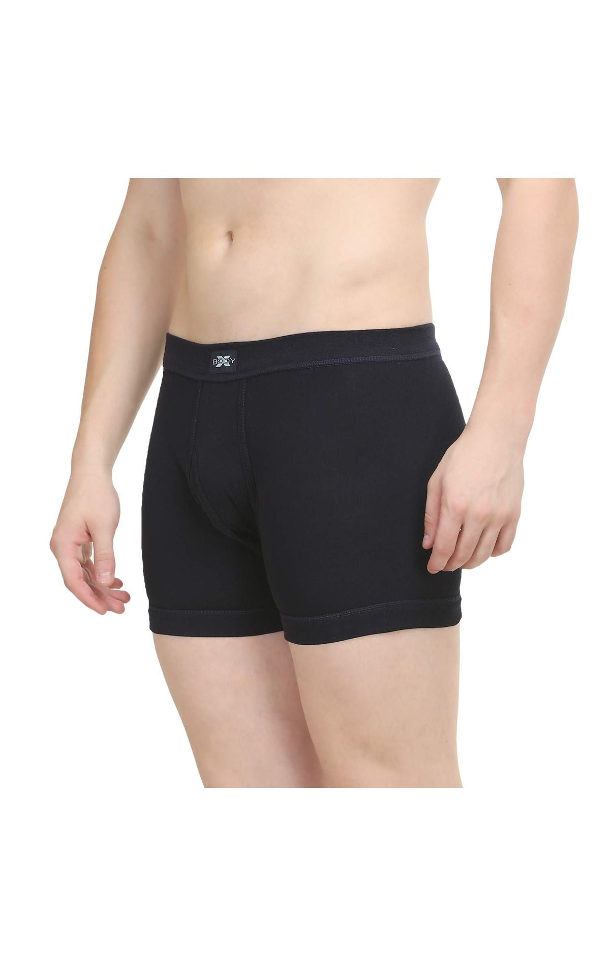 BodyX Solid Trunks-BX15T-Navy