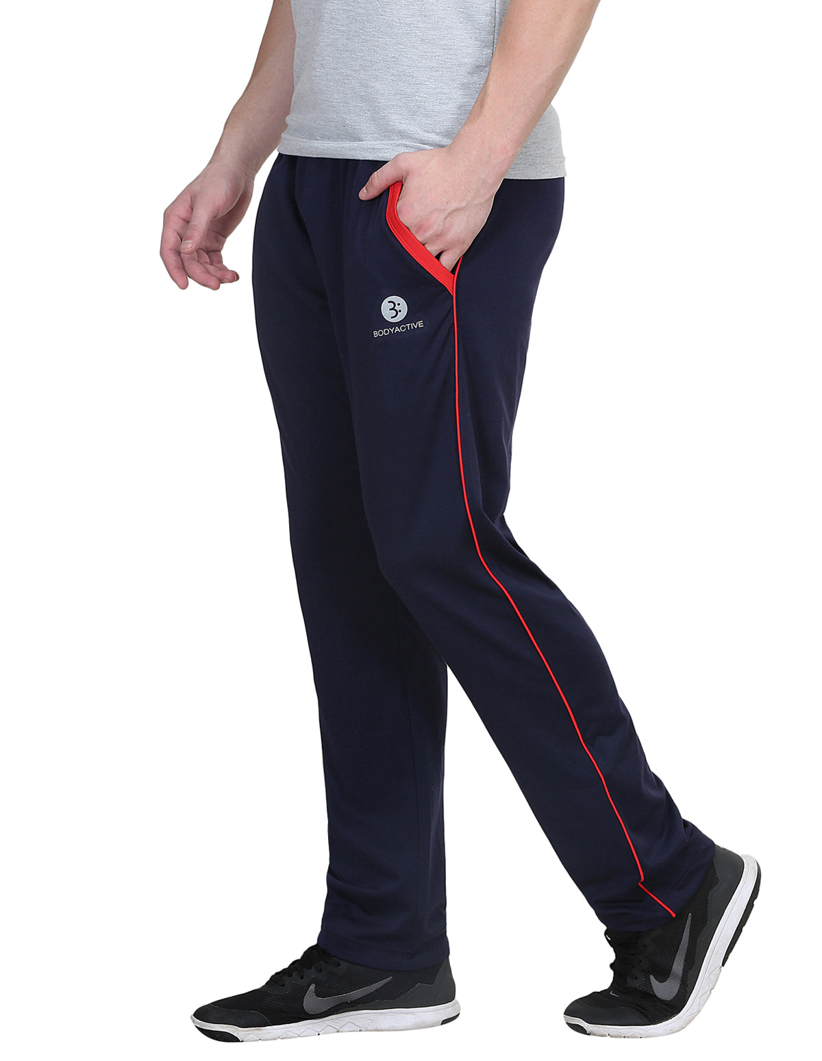 Bodyactive Track Pant-L1-NVY