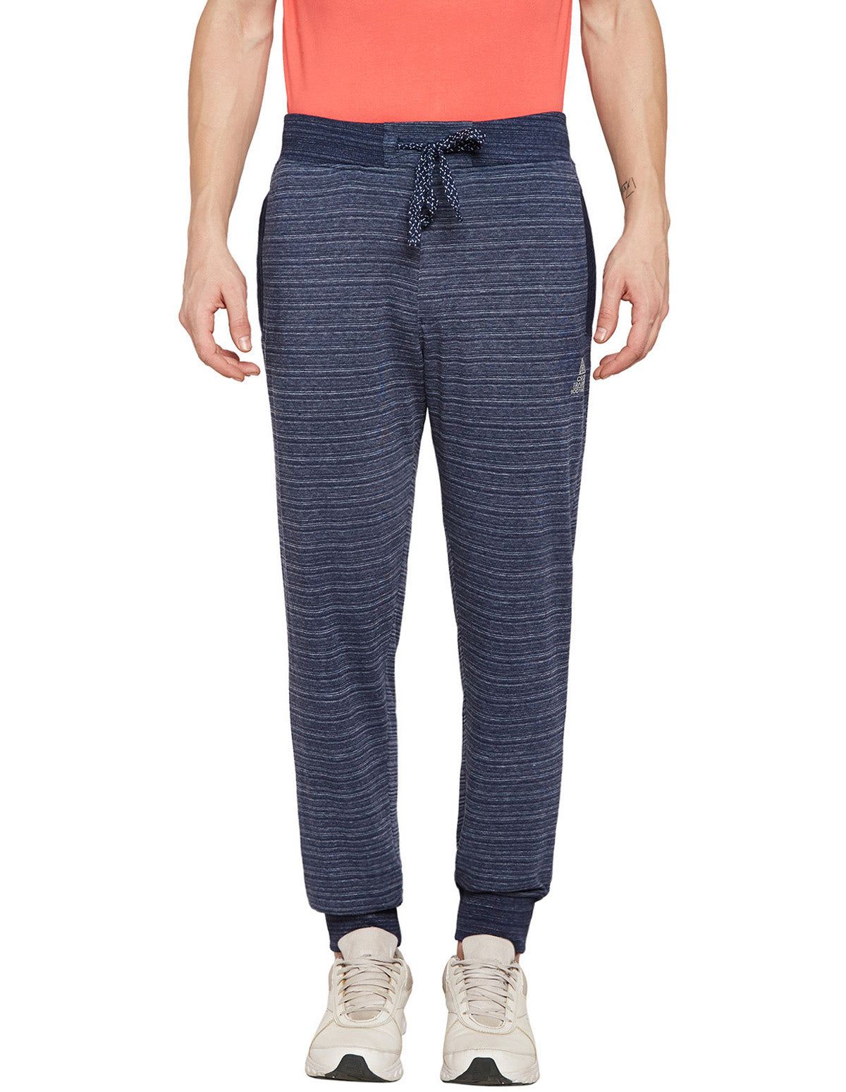 Bodyactive Fashion Track Pant with Zipper pocket-L10-NAVY