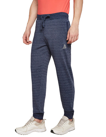 Bodyactive Fashion Track Pant with Zipper pocket-L10-NAVY