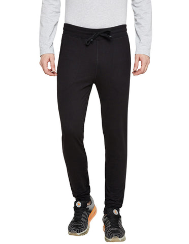 Bodyactive Black Track Pant-L12-BLACK