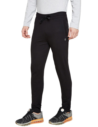 Bodyactive Black Track Pant-L12-BLACK