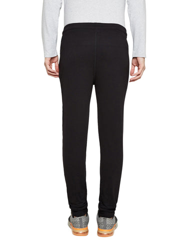 Bodyactive Black Track Pant-L12-BLACK