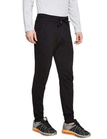 Bodyactive Black Track Pant-L12-BLACK