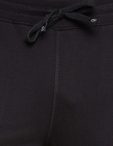 Bodyactive Black Track Pant-L12-BLACK