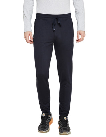 Bodyactive Navy Track Pant-L12-NAVY