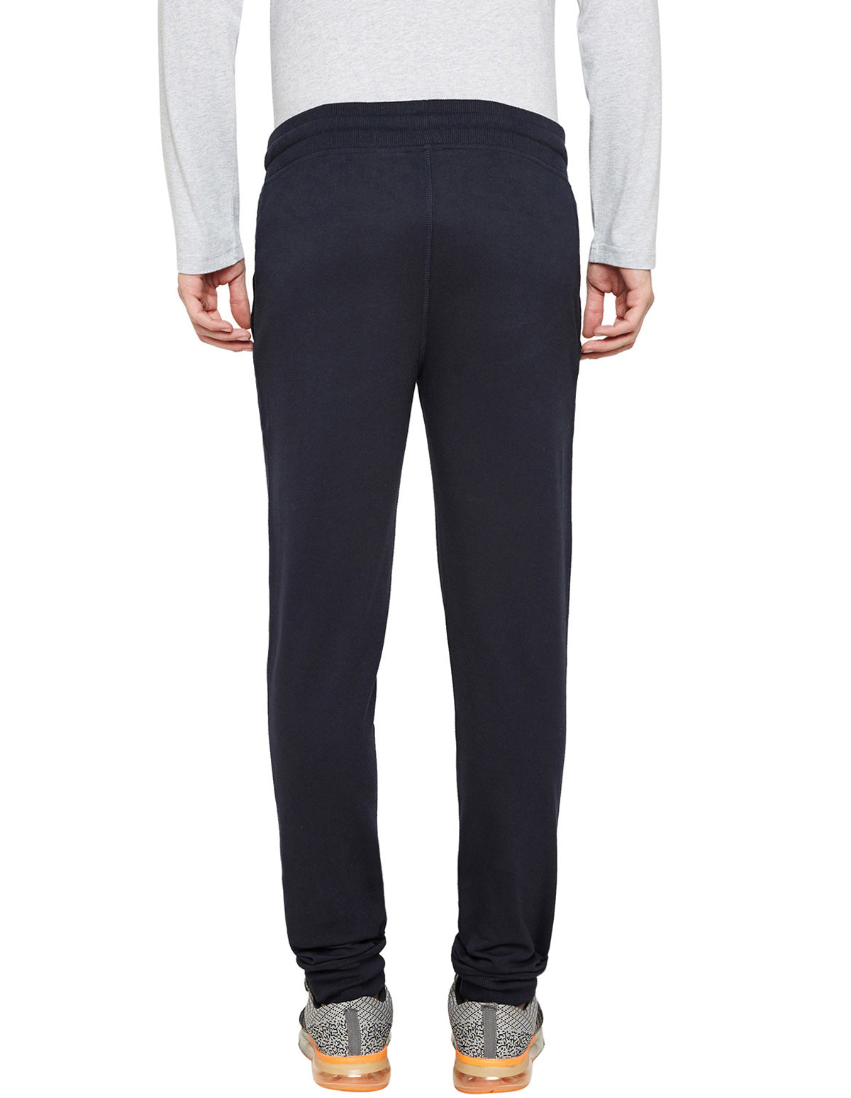 Bodyactive Navy Track Pant-L12-NAVY