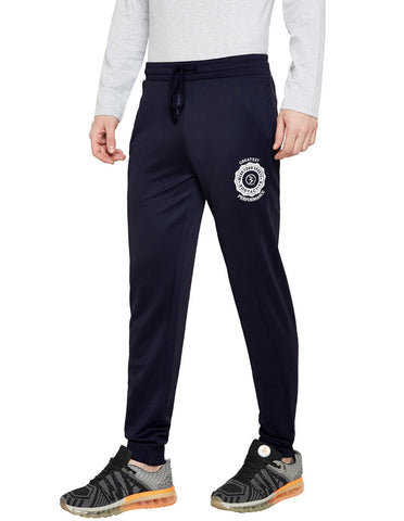Bodyactive Navy Track Pant with Zipper pocket-L15-NAVY