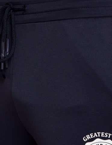 Bodyactive Navy Track Pant with Zipper pocket-L15-NAVY