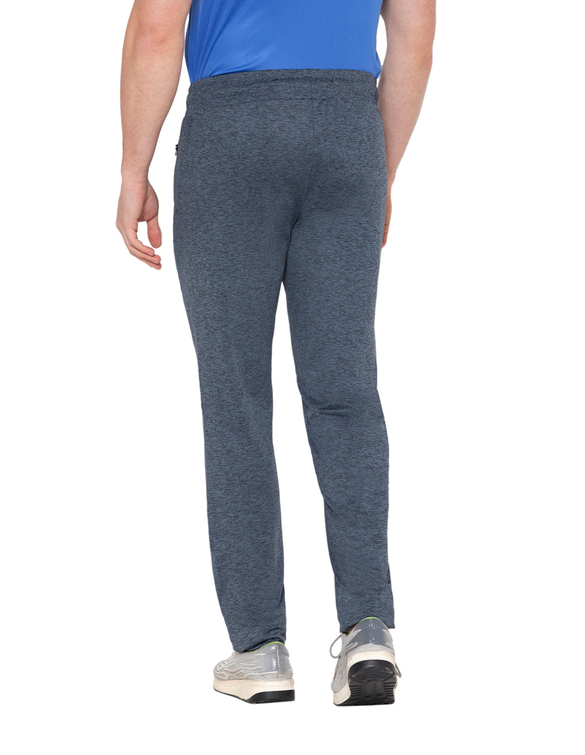 Bodyactive Polyester Sports Trackpants for Men-L23-STGREY