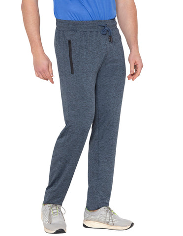 Bodyactive Polyester Sports Trackpants for Men-L23-STGREY