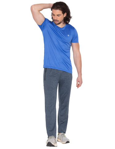 Bodyactive Polyester Sports Trackpants for Men-L23-STGREY