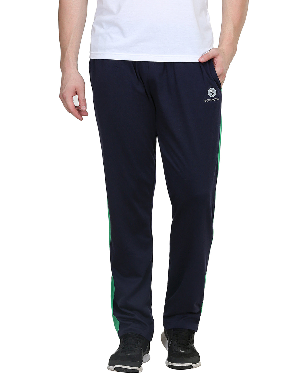 Bodyactive Track Pant-L3-NVY