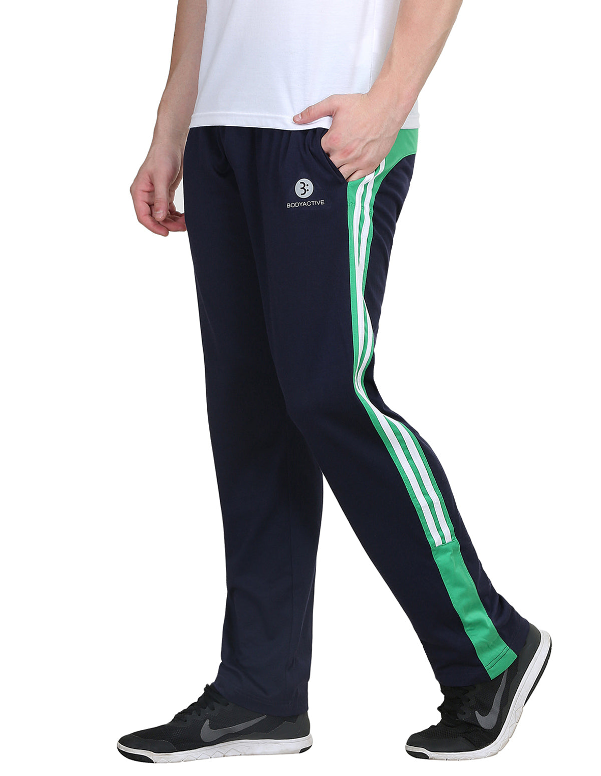 Bodyactive Track Pant-L3-NVY