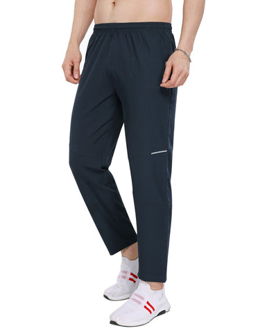 Bodyactive Navy NS Spandex Men's Trackpant L45-NVY
