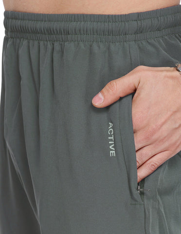 Bodyactive Steel Grey NS Spandex Men's Trackpant L45-ST.GREY