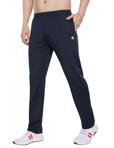 Bodyactive Navy Poly Spandex Control Elatic Men's Trackpant L47-NAVY