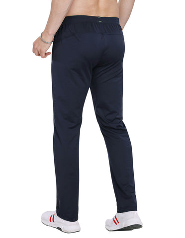 Bodyactive Navy Poly Spandex Control Elatic Men's Trackpant L47-NAVY