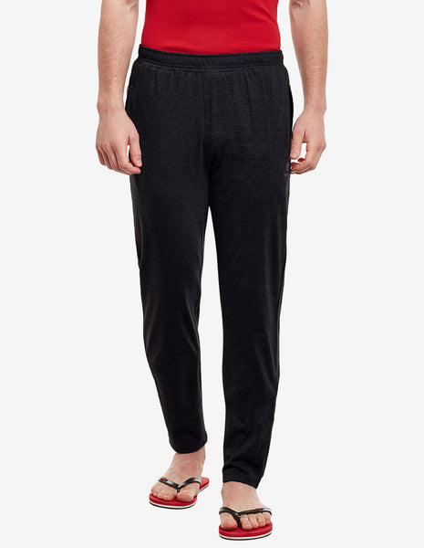 Bodyactive Track Pant with Zipper pocket-L7-BLK