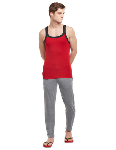 Bodyactive Track Pant with Zipper pocket-L7-GRML