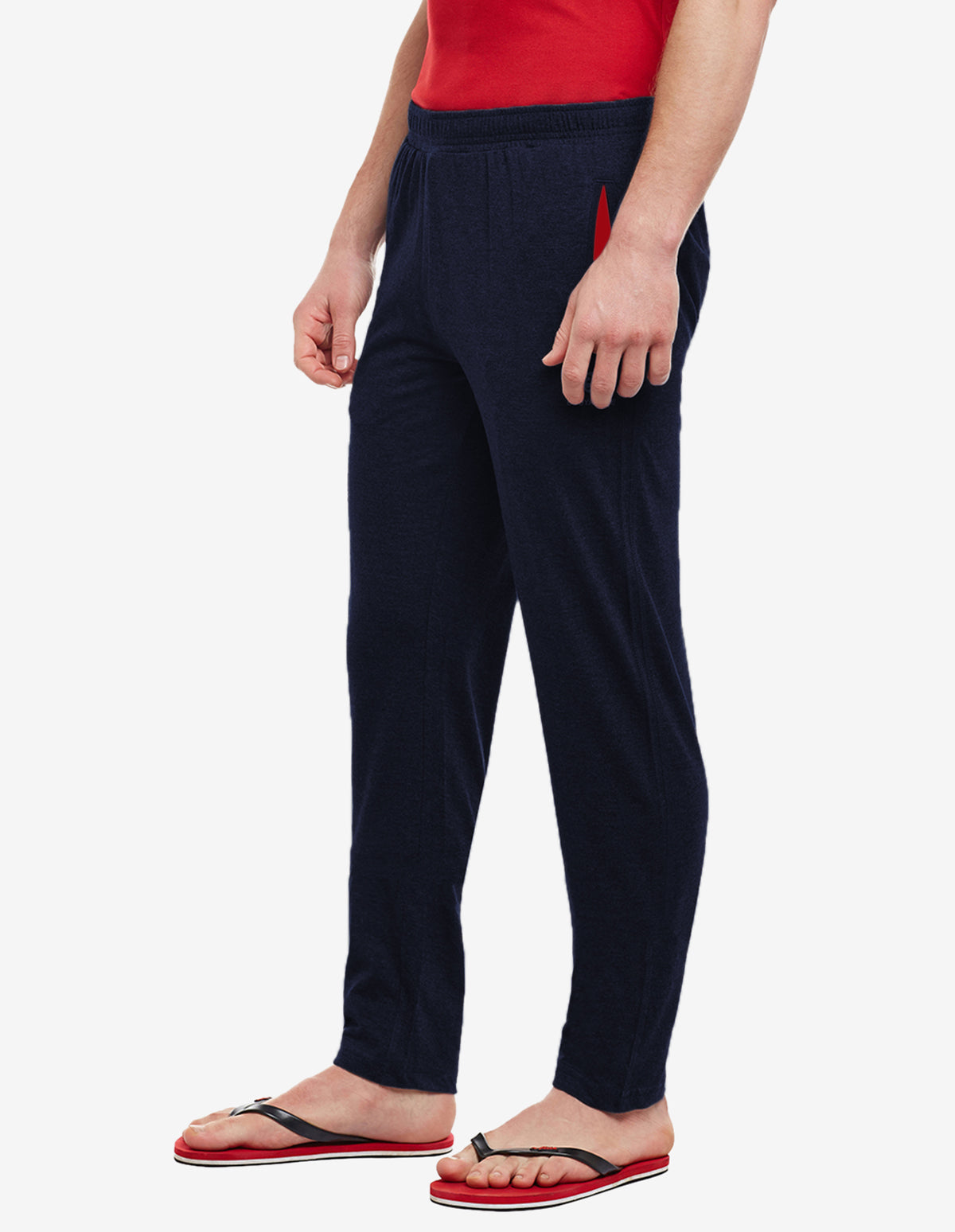 Bodyactive Track Pant with Zipper pocket-L7-NAVY
