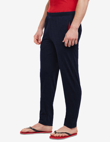 Bodyactive Track Pant with Zipper pocket-L7-NAVY