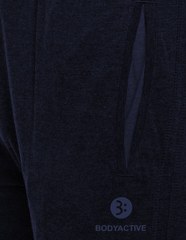 Bodyactive Track Pant with Zipper pocket-L7-NAVY