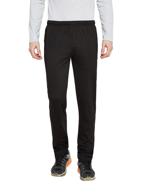 Bodyactive Track Pant with Zipper pocket-L8-BK